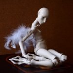 Рождение Хионии. Авторская шарнирная кукла