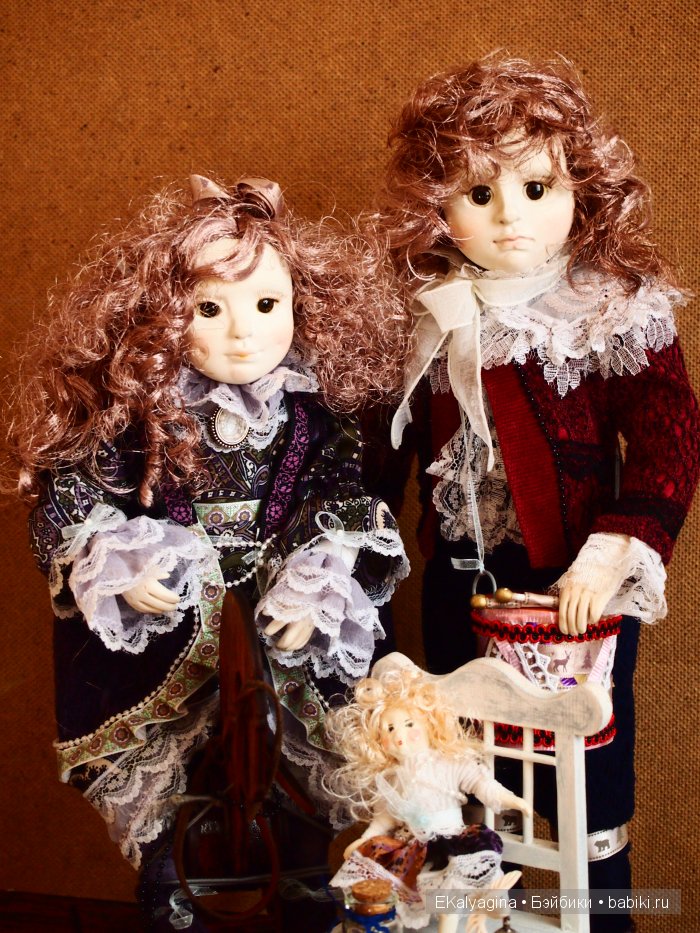 авторские куклы Елены Калягиной