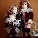 Анечка и Александр. Авторские куклы