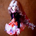 Ангелина, шарнирная кукла мечтающая о чуде