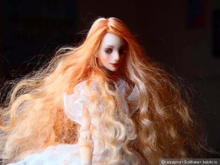 Ева с младенцем. Шарнирные авторские куклы (фото 6)