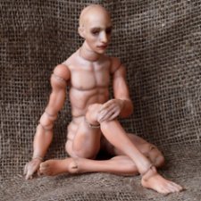 Шарнирная авторская кукла Бальзатар, рождение