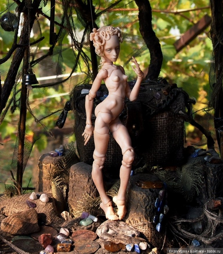 Кассиопея — Авторские шарнирные куклы своими руками: лепка (фото 2)