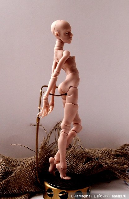 Кассиопея — Авторские шарнирные куклы своими руками: лепка (фото 6)