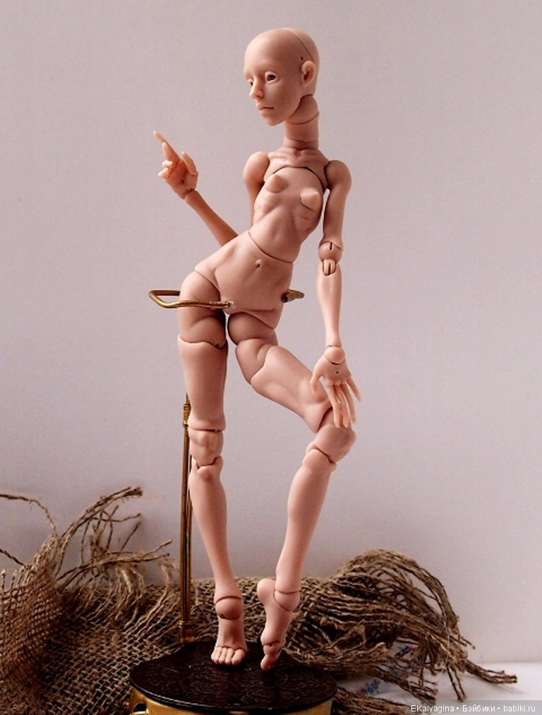 Кассиопея — Авторские шарнирные куклы своими руками: лепка (фото 5)