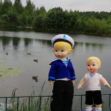 Прогулка Володьки и Алешки