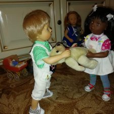 Ссора Антошки и Салли