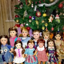 Мои старинные паричковые куклы