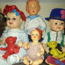 Антикварные пупсы