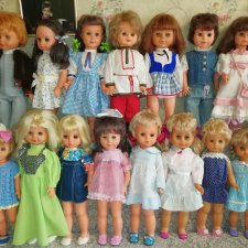 Мои большие куклы ГДР