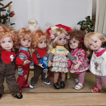 Мои куколки от Оксаны Мироновой