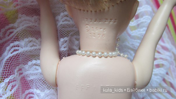 Кукла Vintage Effanbee doll / Storybook Dolls / Cinderella - 1975 года выпуска (фото 5)