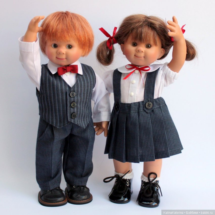 Саша и Маша — Куклы Rosemarie Anna Muller (Мюллер): Вихтели (Wichtel)