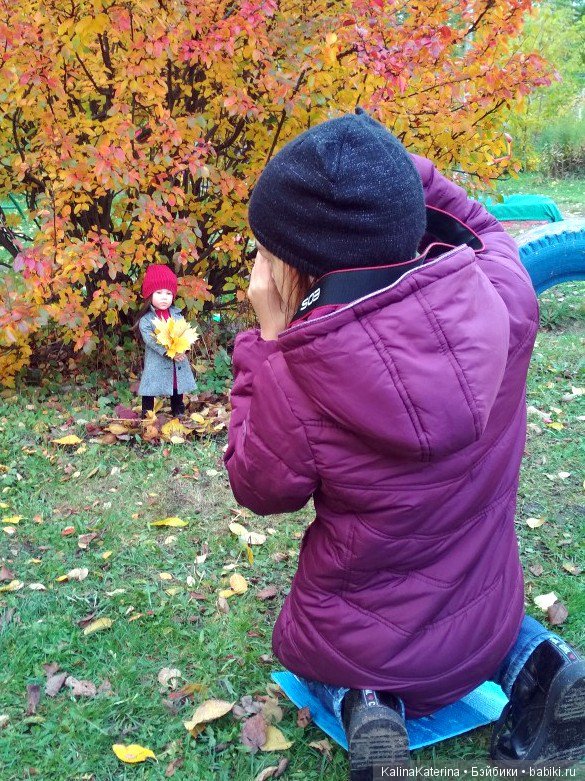 Моя Эмилия - осенняя прогулка