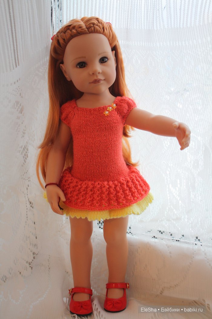 Ида, с которой все начиналось. Ханна с собачкой 2014 Gotz