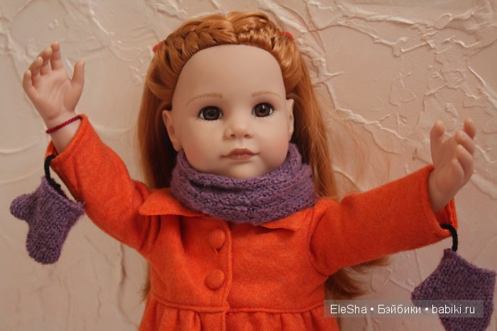 Ида, с которой все начиналось. Ханна с собачкой 2014 Gotz