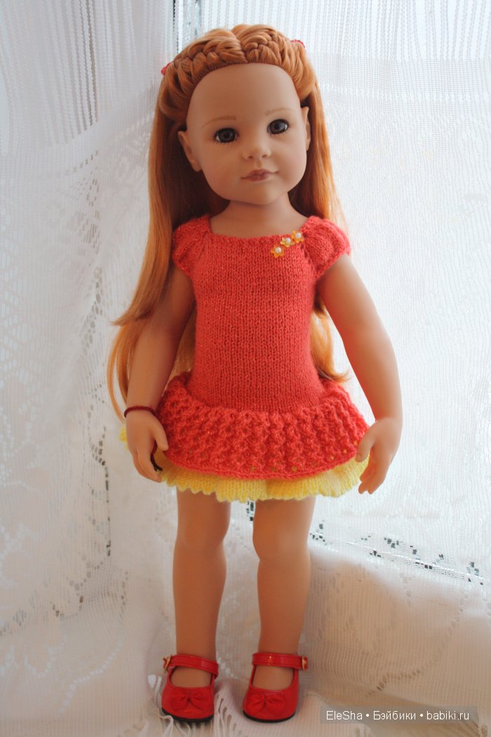 Ида, с которой все начиналось. Ханна с собачкой 2014 Gotz