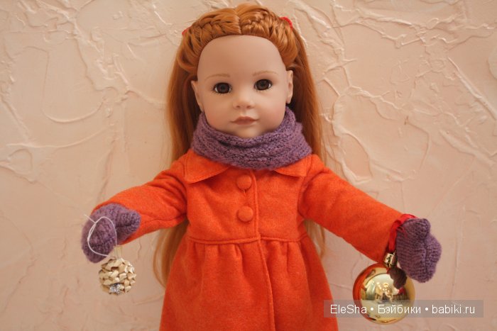 Ида, с которой все начиналось. Ханна с собачкой 2014 Gotz