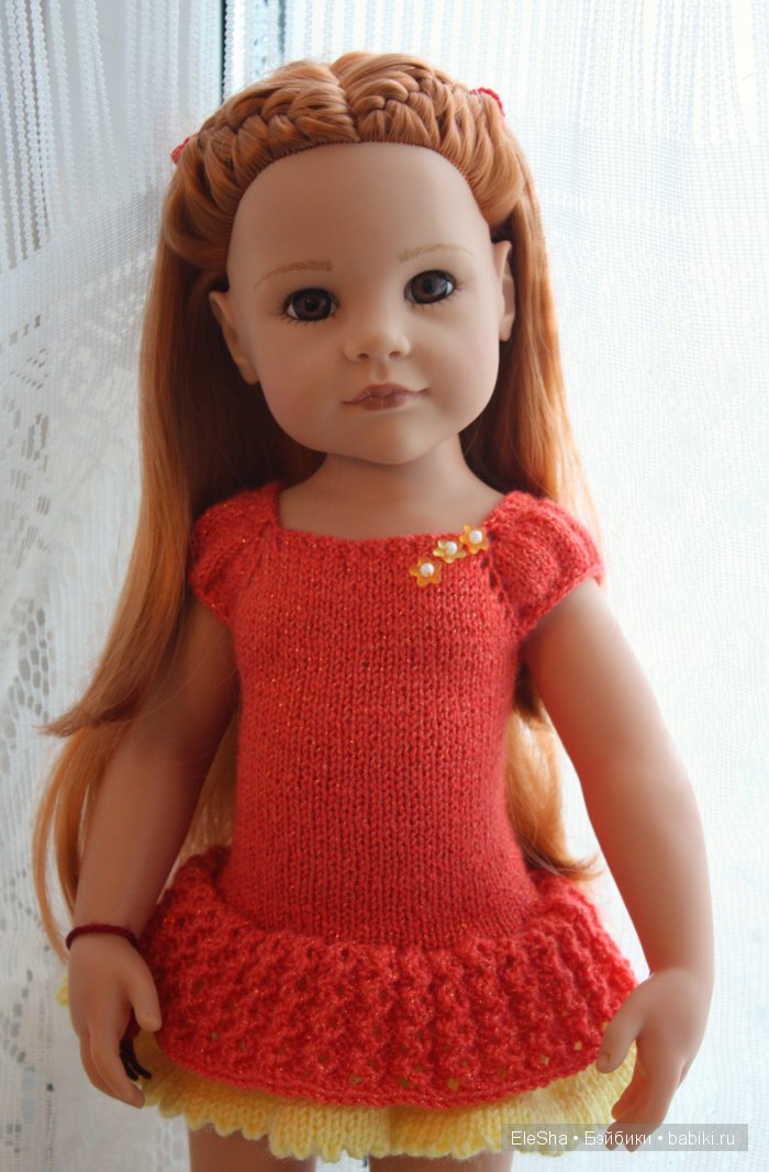 Ида, с которой все начиналось. Ханна с собачкой 2014 Gotz