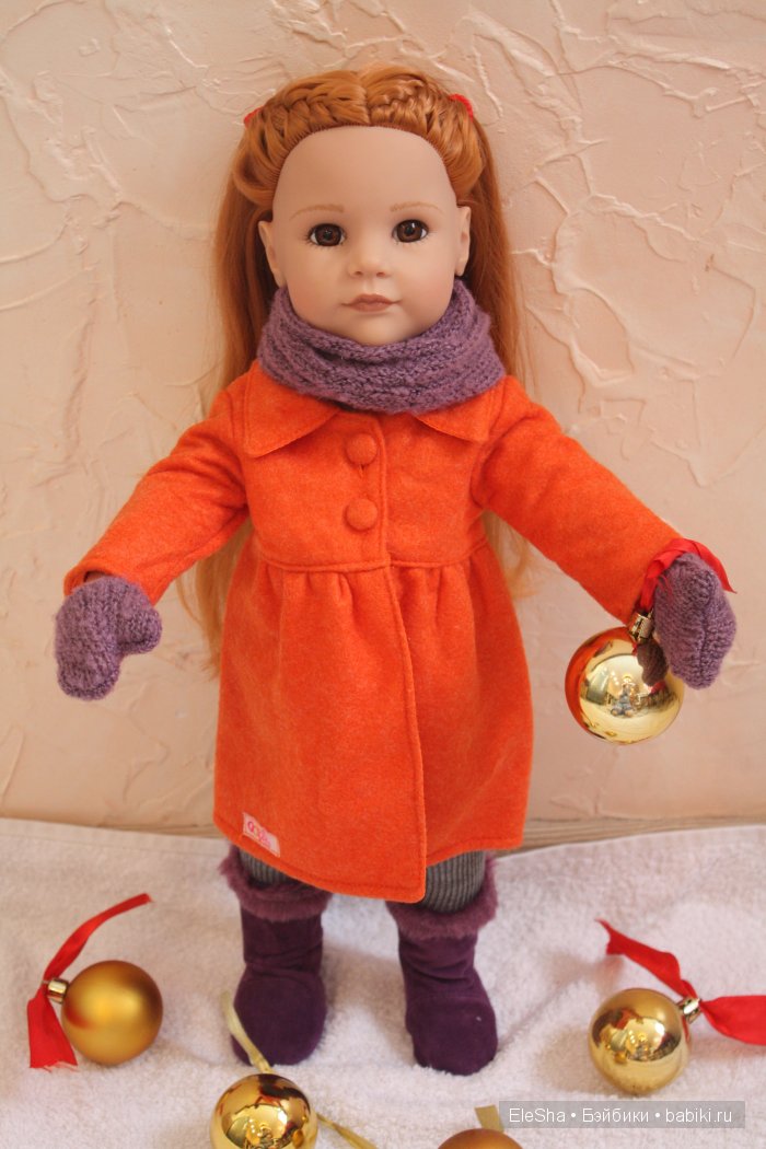 Ида, с которой все начиналось. Ханна с собачкой 2014 Gotz (фото 9)