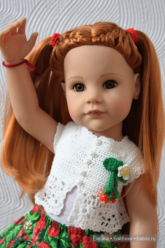 Ида, с которой все начиналось. Ханна с собачкой 2014 Gotz