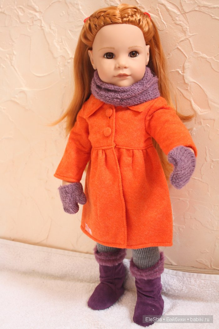 Ида, с которой все начиналось. Ханна с собачкой 2014 Gotz (фото 7)