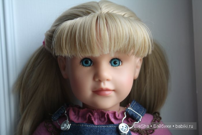 Мягкопопик Машенька или страдания с челочкой. Восстановление челки кукле Marie Gotz