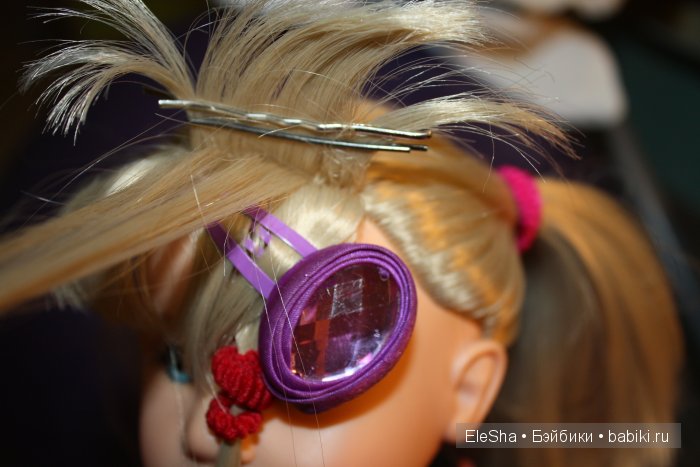 Мягкопопик Машенька или страдания с челочкой. Восстановление челки кукле Marie Gotz (фото 5)