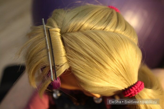 Мягкопопик Машенька или страдания с челочкой. Восстановление челки кукле Marie Gotz (фото 9)