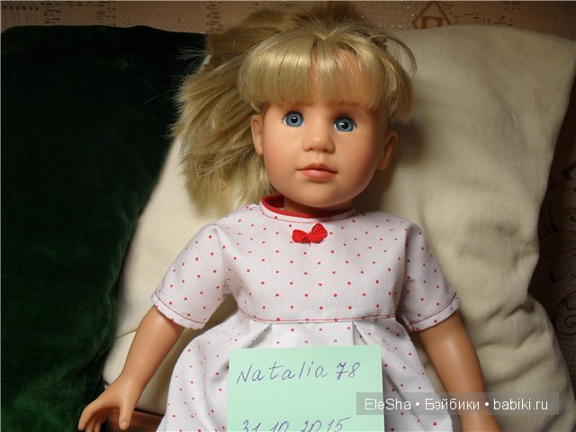 Мягкопопик Машенька или страдания с челочкой. Восстановление челки кукле Marie Gotz