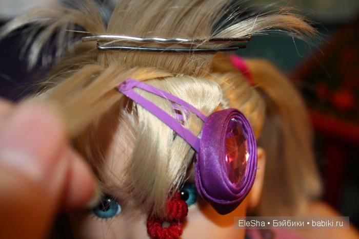 Мягкопопик Машенька или страдания с челочкой. Восстановление челки кукле Marie Gotz (фото 6)