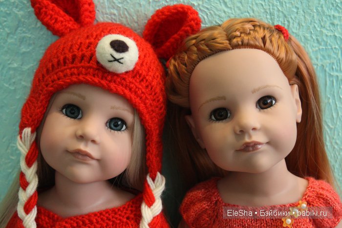 Все подружки по парам... Любимые куклы Готц старенькие и новенькие (фото 10)