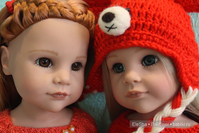 Все подружки по парам... Любимые куклы Готц старенькие и новенькие (фото 9)
