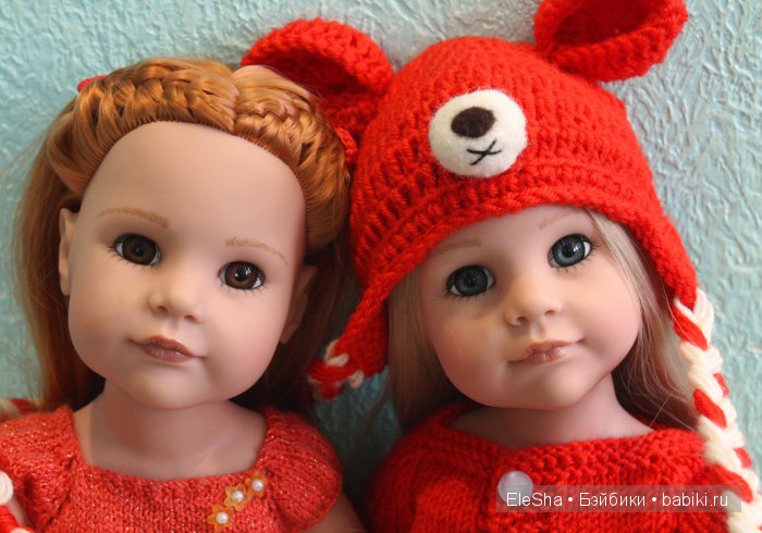 Все подружки по парам... Любимые куклы Готц старенькие и новенькие (фото 8)