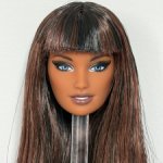 Голова Анна-Лара из набора You Create Barbie Basics