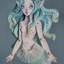 Бумажная Русалочка Полины Инякиной