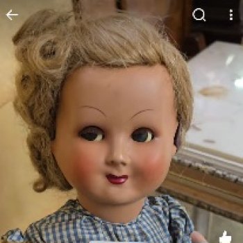 Нужен совет по реставрации винтажной куклы