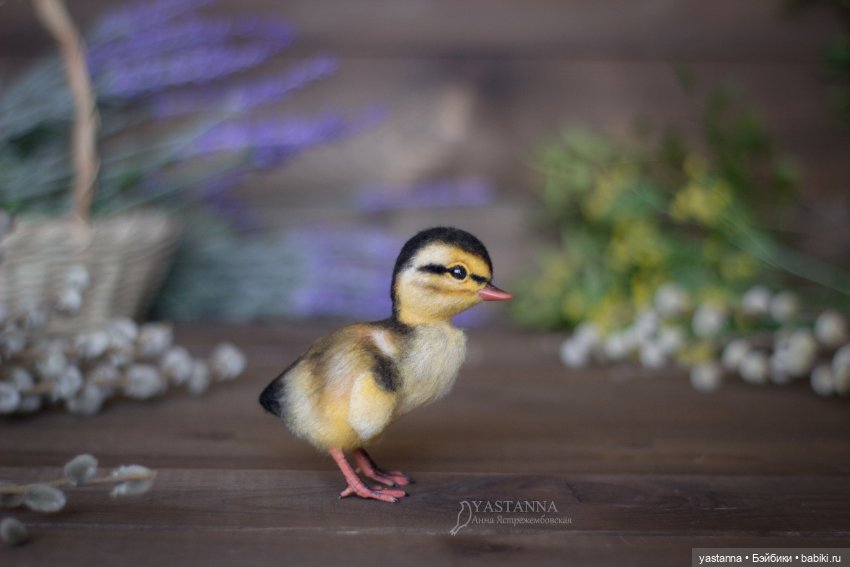 Ждём весну — Валяные игрушки из шерсти: сухое валяние