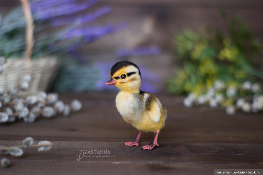 Ждём весну — Валяные игрушки из шерсти: сухое валяние