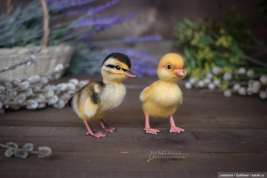 Ждём весну — Валяные игрушки из шерсти: сухое валяние