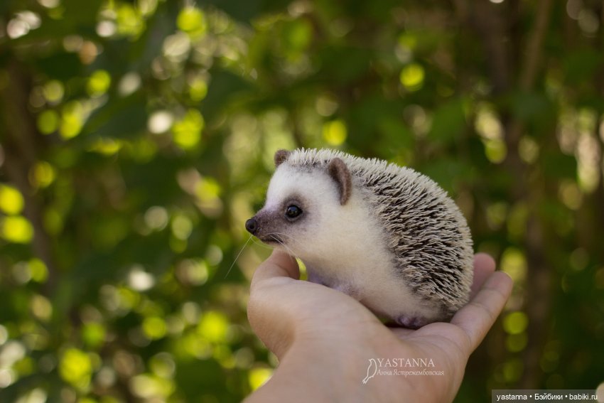Валяные игрушки из шерсти: сухое валяние