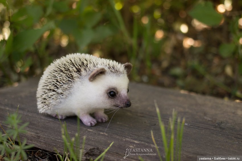 Валяные игрушки из шерсти: сухое валяние (фото 9)