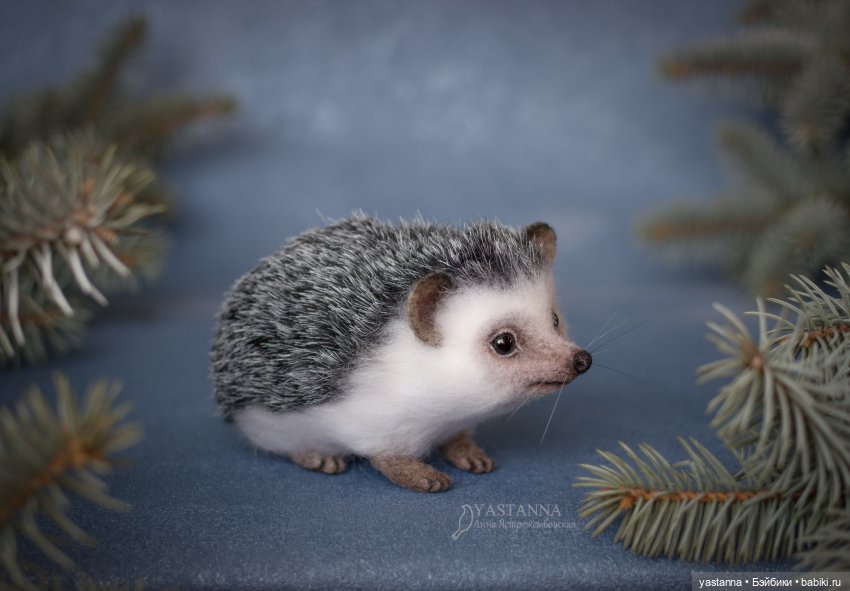 Валяные игрушки из шерсти: сухое валяние