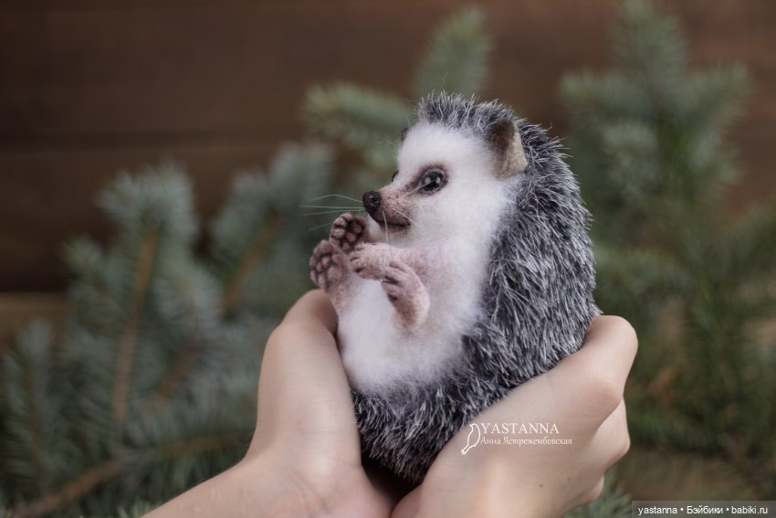 Валяные игрушки из шерсти: сухое валяние