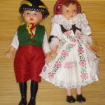 Винтажные новые куколки Lidova Tvorba