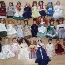 Винтажные европейские куколки