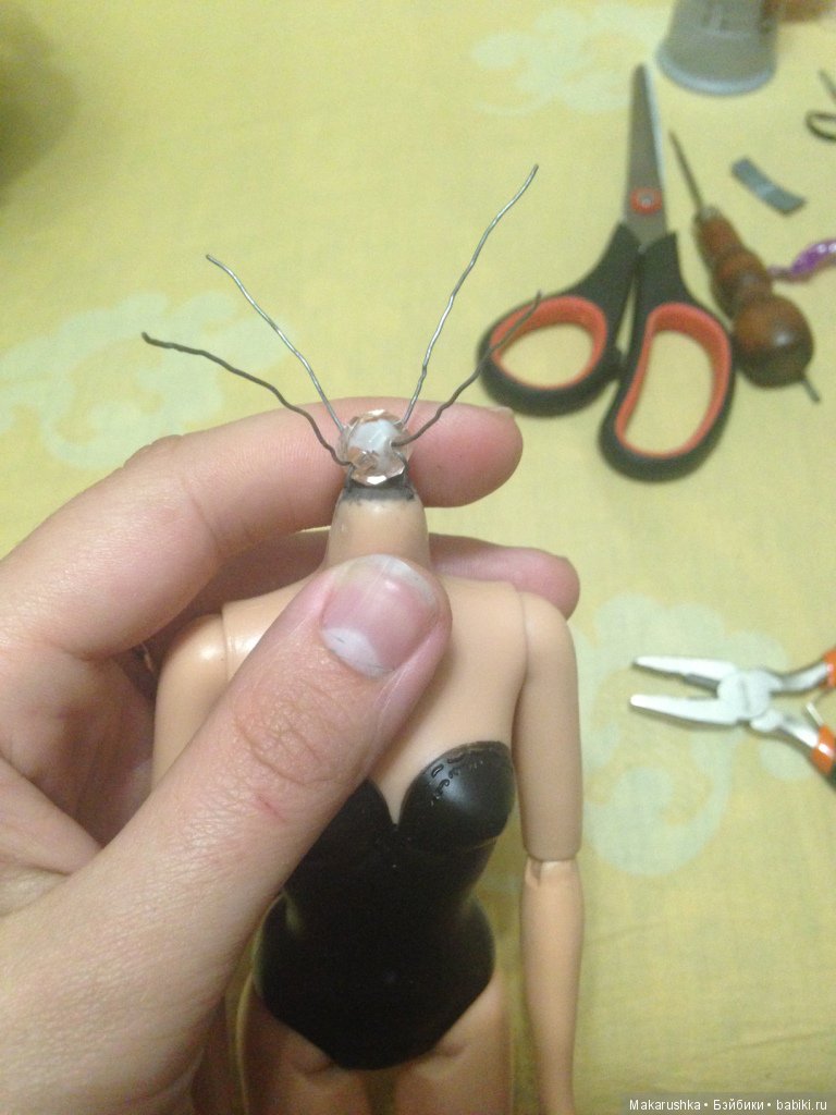 Ремонт сломанного "якоря" холодной сваркой