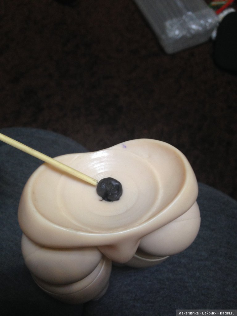 Вариант ремонта тела у Звезды подиума со сломанными бедренными петлями (много фото) (фото 6)