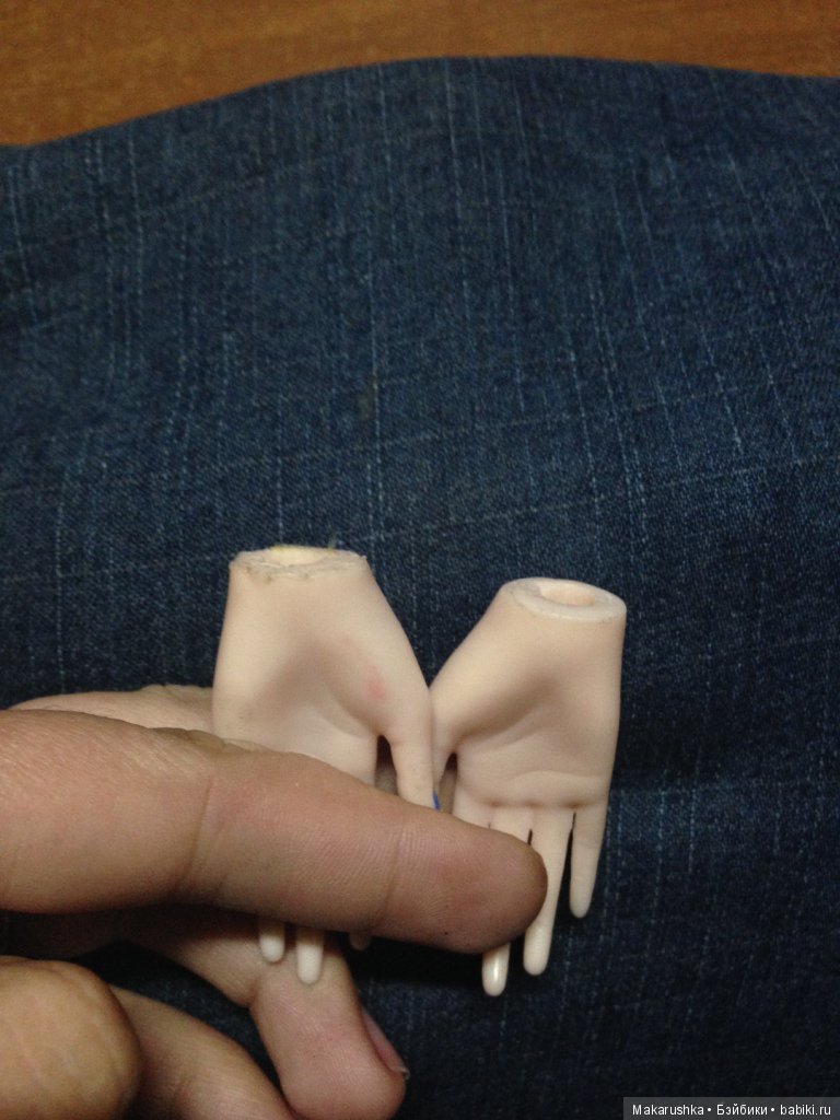 Вариант ремонта тела у Звезды подиума со сломанными бедренными петлями (много фото)