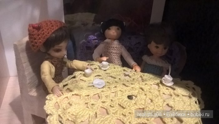 Миниатюра для кукол, посуда для Тиалин (фото 3)